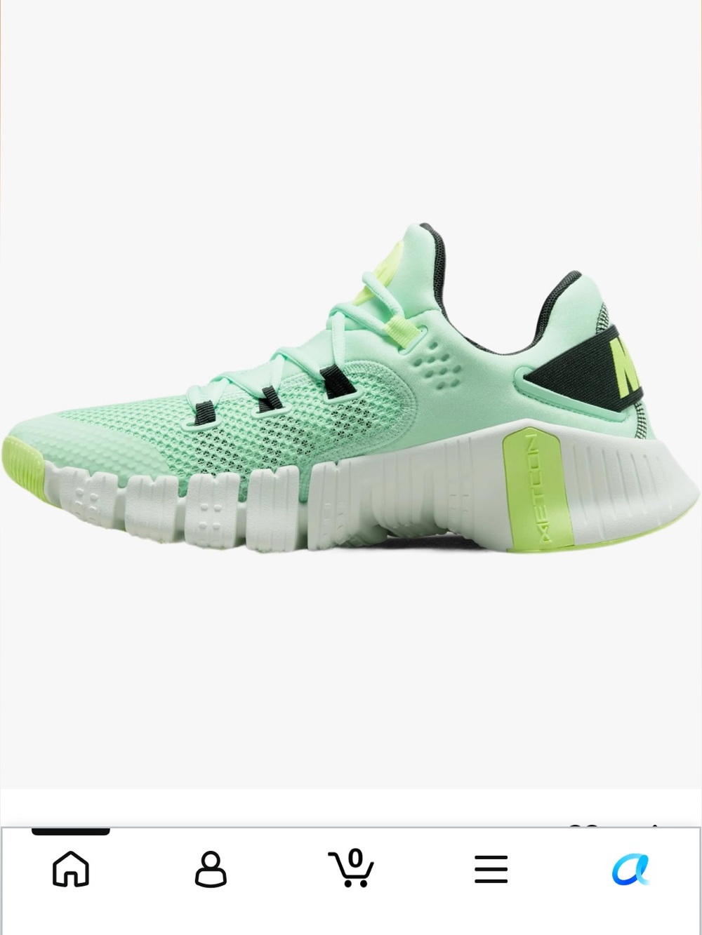 Nike Women’s Free Metcon 4 in Mint Foam